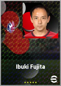 Fujita Ibuki eFootball 2026 player card, 69 OVR DMF