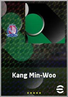 Kang Min-Woo eFootball 2026 player card, 61 OVR CB