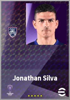 Jonathan Silva eFootball 2026 player card, 71 OVR LB
