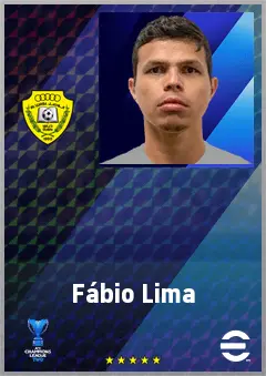 Fábio Lima eFootball 2026 player card, 73 OVR AMF