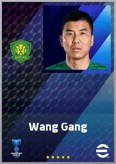 Wang Gang eFootball 2026 player card, 70 OVR RB