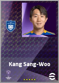 Kang Sang-Woo eFootball 2026 player card, 69 OVR LB