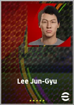 Lee Jun-Gyu eFootball 2026 player card, 59 OVR AMF