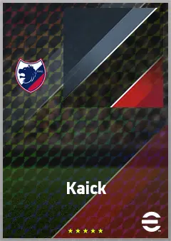 Kaick eFootball 2026 player card, 72 OVR DMF