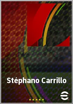 Stéphano Carrillo eFootball 2026 player card, 68 OVR CF