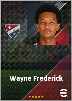 Wayne Frederick eFootball 2026 player card, 69 OVR CMF