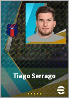Tiago Serrago eFootball 2026 player card, 71 OVR AMF