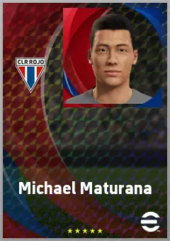 Michael Maturana eFootball 2026 player card, 65 OVR LB