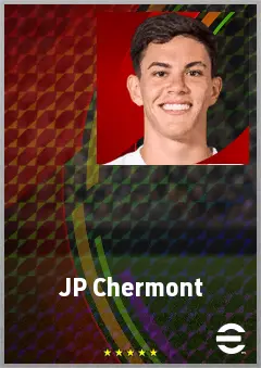 JP Chermont eFootball 2026 player card, 69 OVR RB