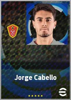 Jorge Cabello eFootball 2026 player card, 69 OVR CB