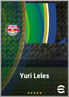 Yuri Leles eFootball 2026 player card, 64 OVR SS
