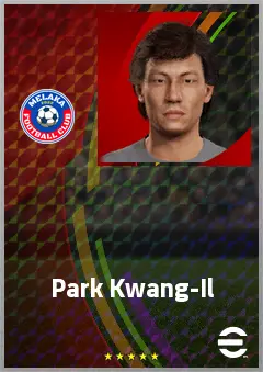 Park Kwang-Il eFootball 2026 player card, 66 OVR RB