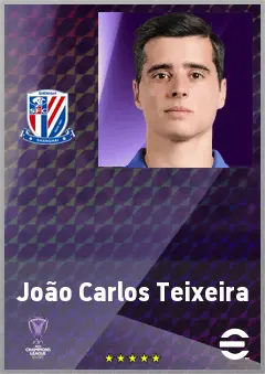 João Carlos Teixeira eFootball 2026 player card, 72 OVR AMF