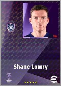 Shane Lowry eFootball 2026 player card, 69 OVR CB