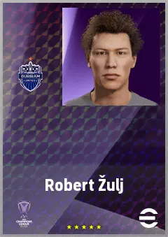 Robert Žulj eFootball 2026 player card, 69 OVR CF