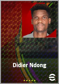 Didier Ndong eFootball 2026 player card, 71 OVR DMF