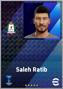 Saleh Ratib eFootball 2026 player card, 66 OVR AMF