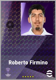 Roberto Firmino eFootball 2026 player card, 76 OVR CF