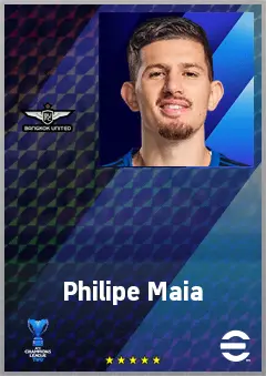 Philipe Maia eFootball 2026 player card, 67 OVR CB