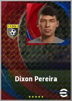 Dixon Pereira eFootball 2026 player card, 63 OVR CF