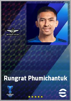 Rungrat Phumichantuk eFootball 2026 player card, 67 OVR RMF