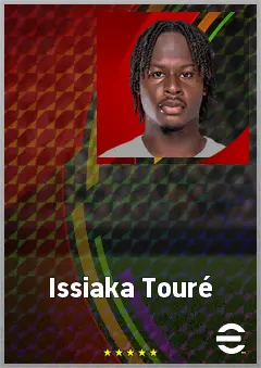 Issiaka Touré eFootball 2026 player card, 61 OVR GK