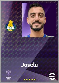 Joselu eFootball 2026 player card, 78 OVR CF