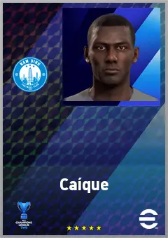 Caíque eFootball 2026 player card, 70 OVR GK