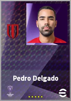 Pedro Delgado eFootball 2026 player card, 70 OVR SS