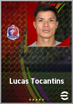 Lucas Tocantins eFootball 2026 player card, 67 OVR LWF