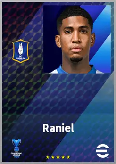 Raniel eFootball 2026 player card, 72 OVR CF