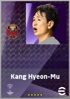 Kang Hyeon-Mu eFootball 2026 player card, 68 OVR GK
