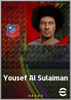Yousef Al Sulaiman eFootball 2026 player card, 67 OVR CF