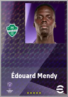 Édouard Mendy eFootball 2026 player card, 76 OVR GK