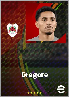 Gregore eFootball 2026 player card, 74 OVR DMF