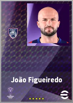 João Figueiredo eFootball 2026 player card, 73 OVR LWF