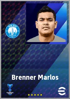 Brenner Marlos eFootball 2026 player card, 69 OVR CF