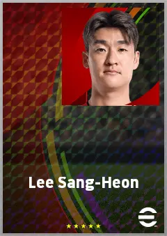 Lee Sang-Heon eFootball 2026 player card, 65 OVR AMF