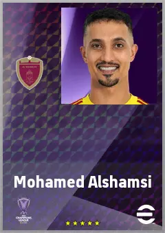 Mohamed Alshamsi eFootball 2026 player card, 68 OVR GK