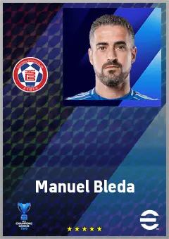Manuel Bleda eFootball 2026 player card, 67 OVR CF