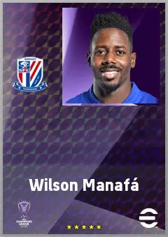Wilson Manafá eFootball 2026 player card, 72 OVR RB