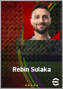 Rebin Sulaka eFootball 2026 player card, 69 OVR CB