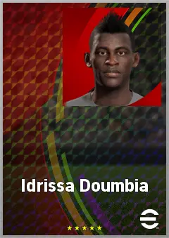 Idrissa Doumbia eFootball 2026 player card, 70 OVR CMF