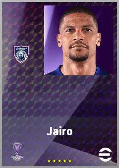 Jairo eFootball 2026 player card, 71 OVR CF