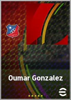 Oumar Gonzalez eFootball 2026 player card, 73 OVR CB