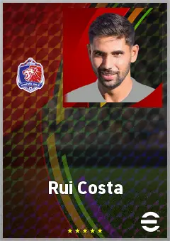 Rui Costa eFootball 2026 player card, 70 OVR SS