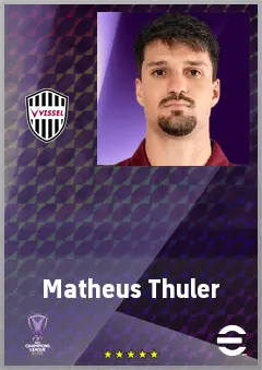 Matheus Thuler eFootball 2026 player card, 73 OVR CB