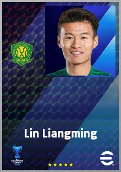 Lin Liangming eFootball 2026 player card, 70 OVR LMF