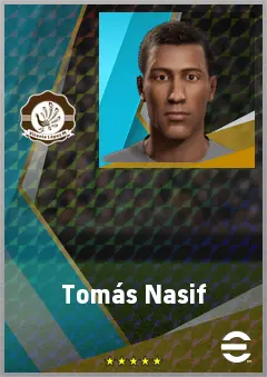 Tomás Nasif eFootball 2026 player card, 71 OVR CF