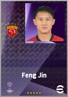 Feng Jin eFootball 2026 player card, 70 OVR RMF